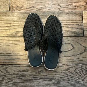 Free People Slip On Weave Top